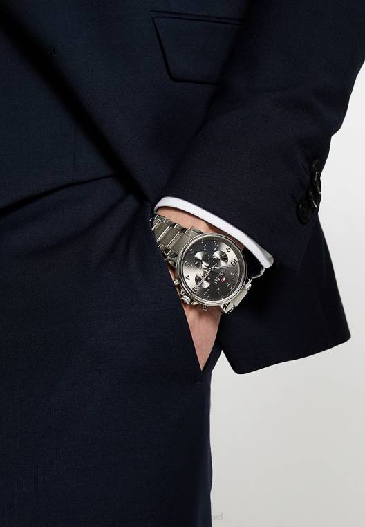 שעון דניאל NX206663 בצבע כסף Tommy Hilfiger