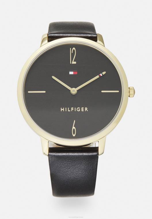 שעון ליזה NX206680 שָׁחוֹר Tommy Hilfiger