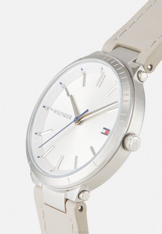 שעון זואי NX206681 אפור לבן Tommy Hilfiger