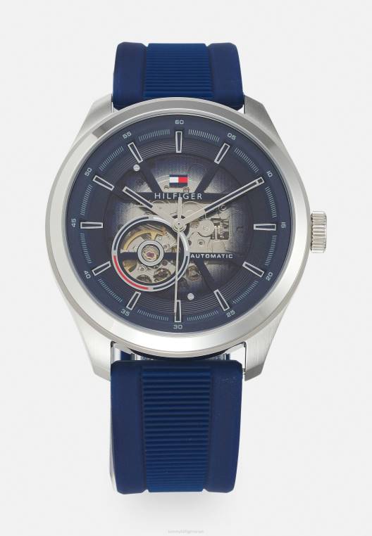 שעון אוליבר NX206689 בצבע כחול/כסף Tommy Hilfiger