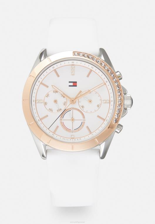 שעון כרונוגרף קנדי NX206699 לבן Tommy Hilfiger