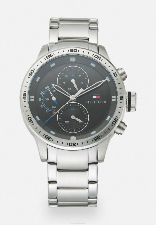 שעון טרנט NX206705 בצבע כסף/שחור Tommy Hilfiger