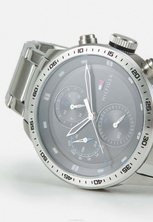 שעון טרנט NX206705 בצבע כסף/שחור Tommy Hilfiger