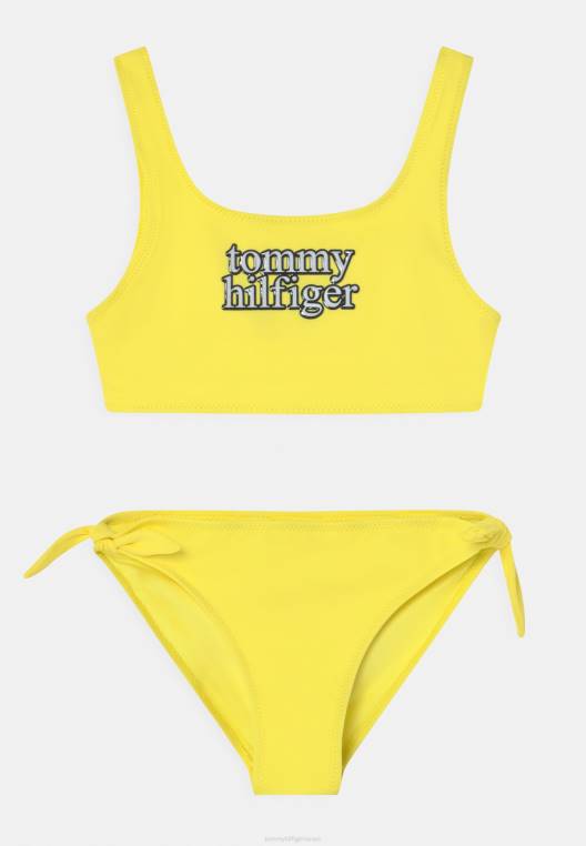 ביקיני סט ברלט NX206708 צהוב מגנטי Tommy Hilfiger