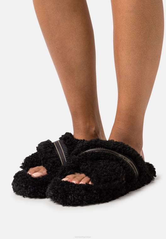 פרדות רצועות ביתיות NX206709 שָׁחוֹר Tommy Hilfiger