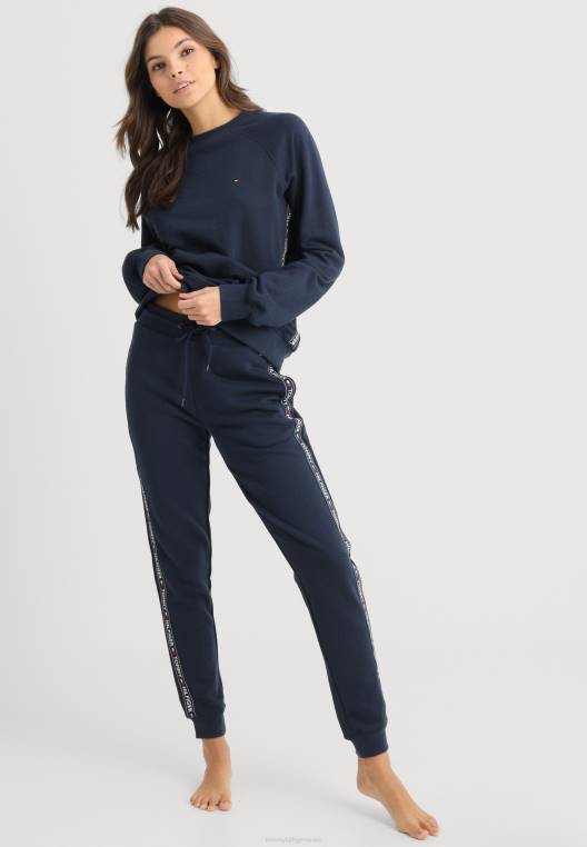 מכנסי פיג'מה אותנטיים NX206723 כְּחוֹל Tommy Hilfiger