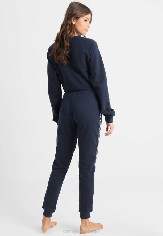מכנסי פיג'מה אותנטיים NX206723 כְּחוֹל Tommy Hilfiger
