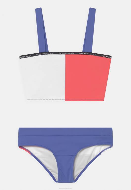 ביקיני סט ברלט NX206724 איריס כחול Tommy Hilfiger