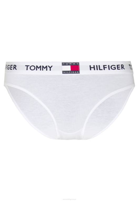 תחתוני ביקיני NX206728 לבן קלאסי Tommy Hilfiger