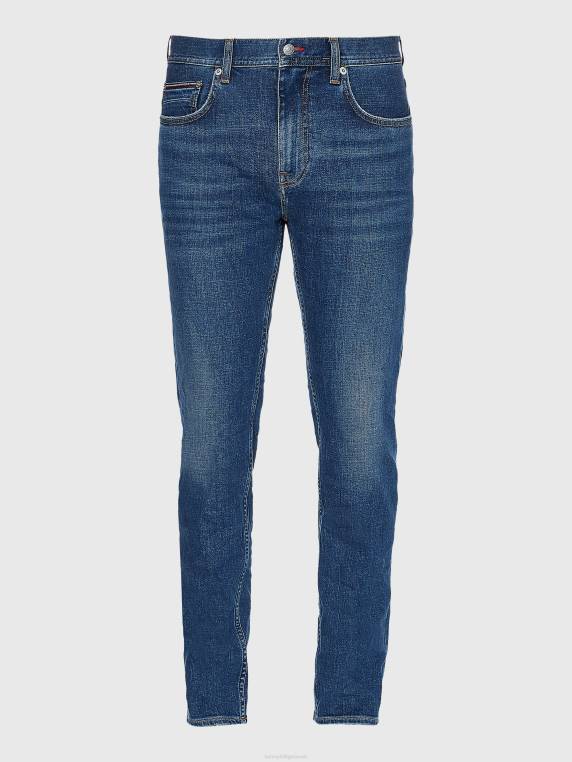 ג'ינס ישר של דנטון NX20675 אוסטין אינדיגו Tommy Hilfiger