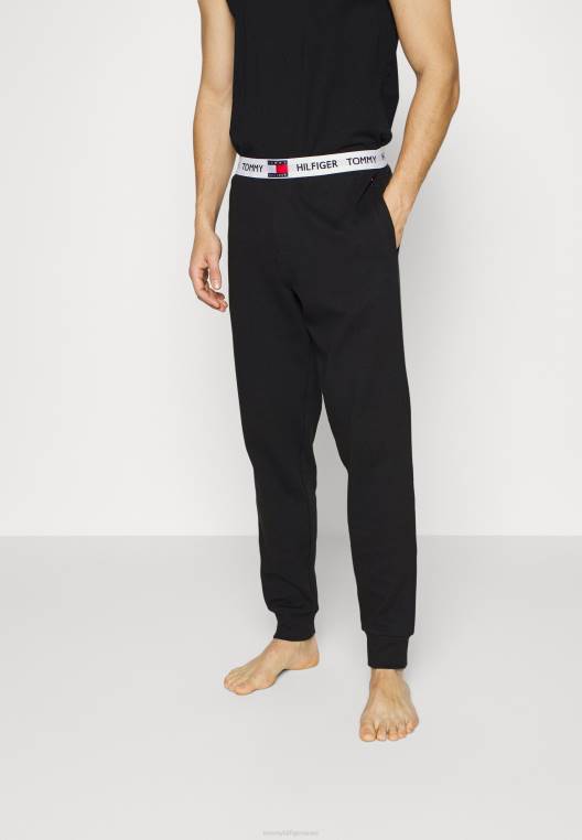 מכנסיים תחתוני פיג'מה NX206764 שָׁחוֹר Tommy Hilfiger