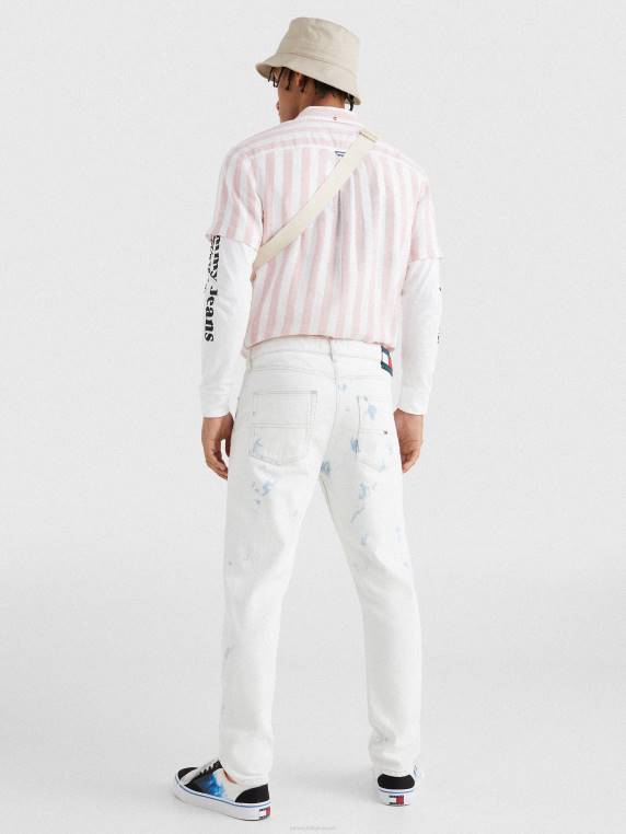 ג'ינס מחודד משויש משויש NX20677 צבע ג'ינס Tommy Hilfiger