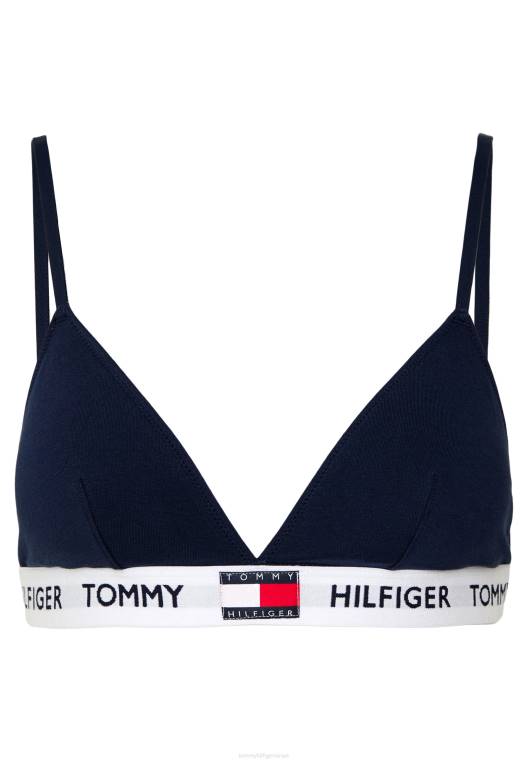 חזיית משולש חזייה מרופדת NX206787 בלייזר נייבי Tommy Hilfiger