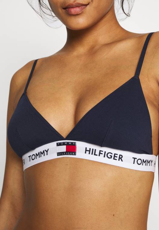 חזיית משולש חזייה מרופדת NX206787 בלייזר נייבי Tommy Hilfiger