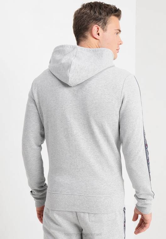 חולצת פיג'מה קפוצ'ון NX206804 אפור Tommy Hilfiger