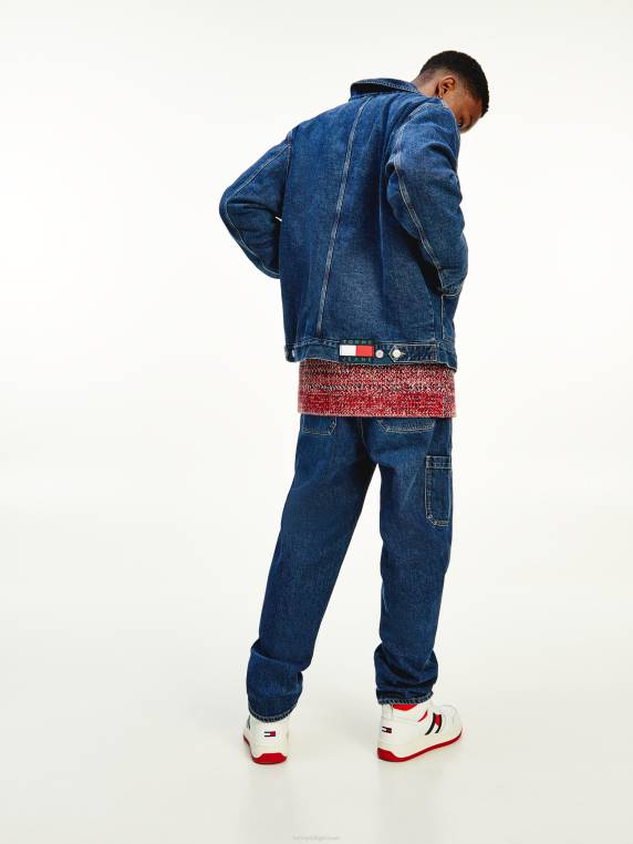 סקייטר ג'ינס עבודה רגוע NX20682 ג'ינס כהה Tommy Hilfiger