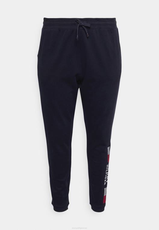 מכנסיים תחתוני פיג'מה עקומה NX206853 שמיים מדבריים Tommy Hilfiger