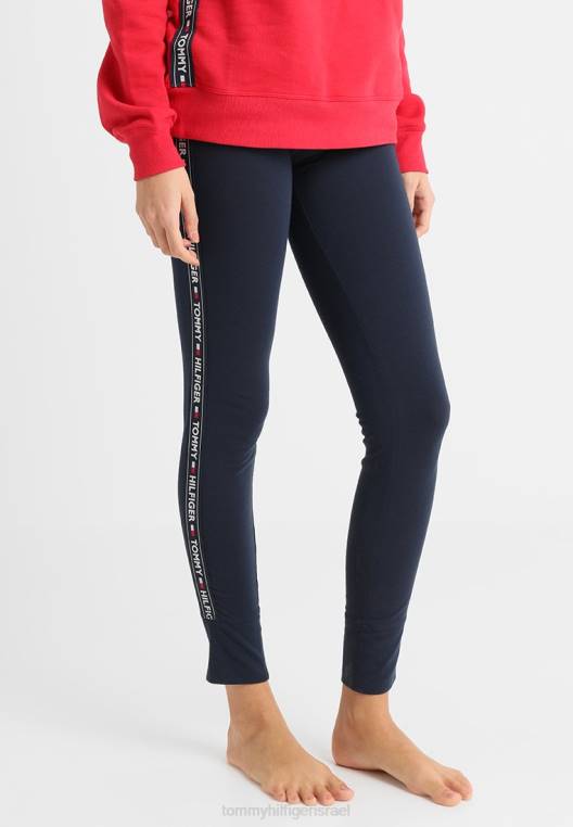 תחתוני פיג'מה חותלות NX206858 כְּחוֹל Tommy Hilfiger