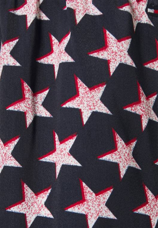 תחתוני פיג'מה עם עיקול קצר NX206859 כחול כהה Tommy Hilfiger