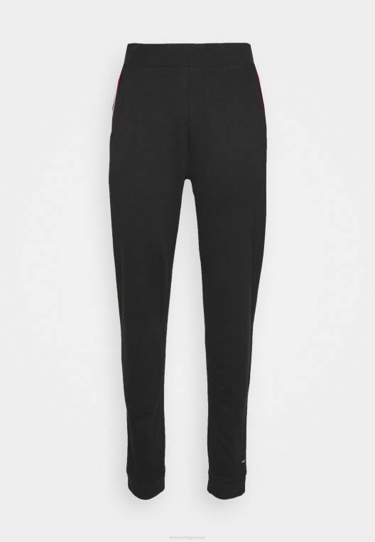 מכנסי פיג'מה של מכנסי רצועה NX206876 שָׁחוֹר Tommy Hilfiger