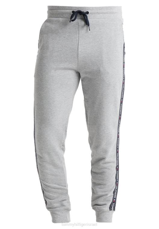 מכנסי פיג'מה של מכנסי רצועה NX206881 אפור Tommy Hilfiger