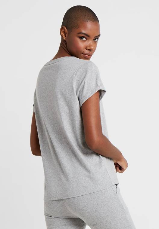 חולצת פיג'מה מקורית NX206910 אברש אפור Tommy Hilfiger