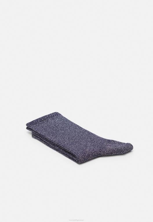 גרביים נצנצים לנשים NX206913 כחול חצות Tommy Hilfiger