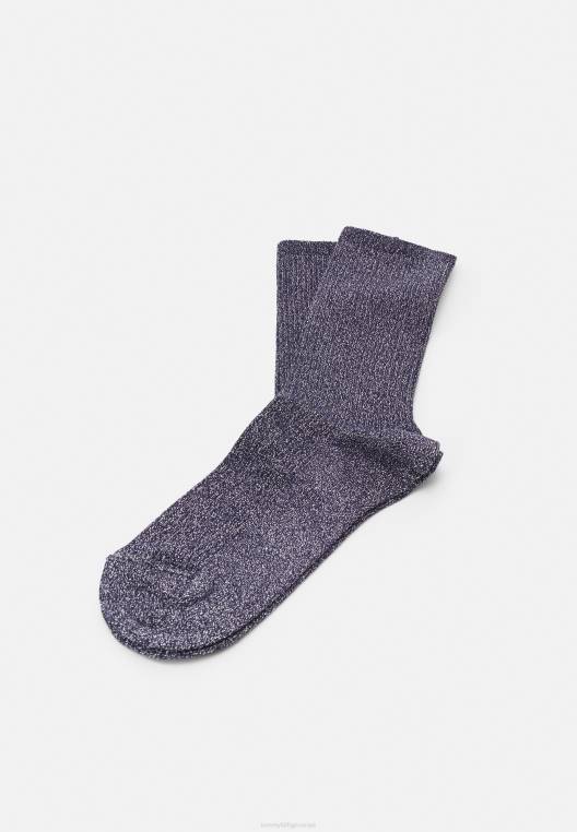 גרביים נצנצים לנשים NX206913 כחול חצות Tommy Hilfiger