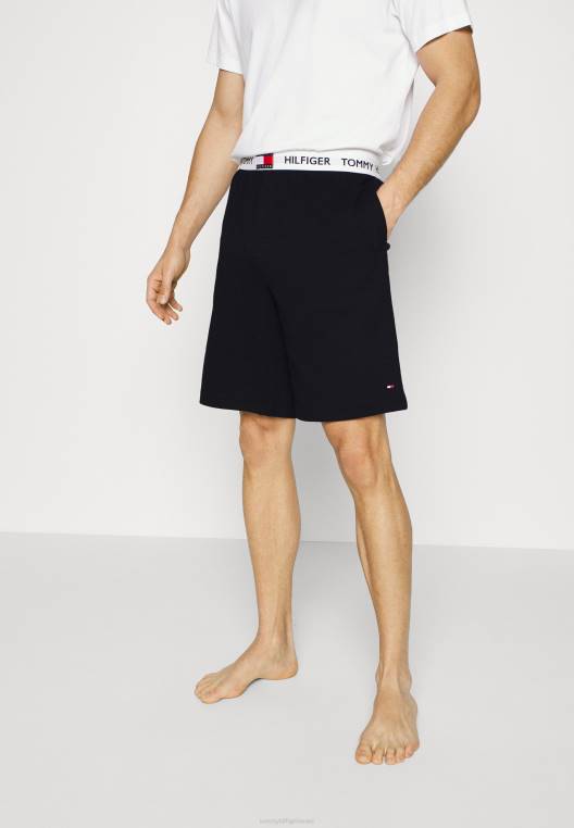 תחתוני פיג'מה NX206928 שָׁחוֹר Tommy Hilfiger