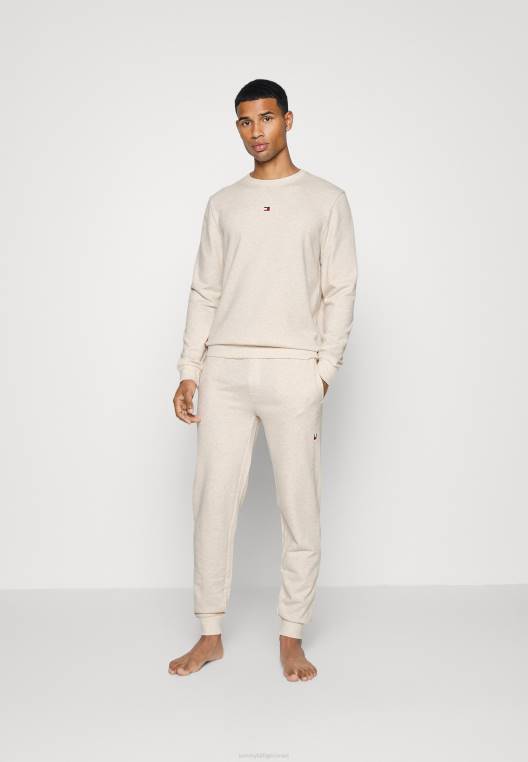 חולצת פיג'מה למסלול NX206978 שיבולת שועל מחודדת Tommy Hilfiger