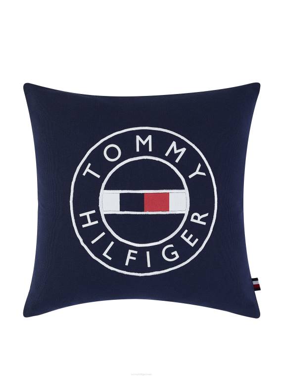 כרית דגל מעגל NX2069 חיל הים דגל מעגל Tommy Hilfiger