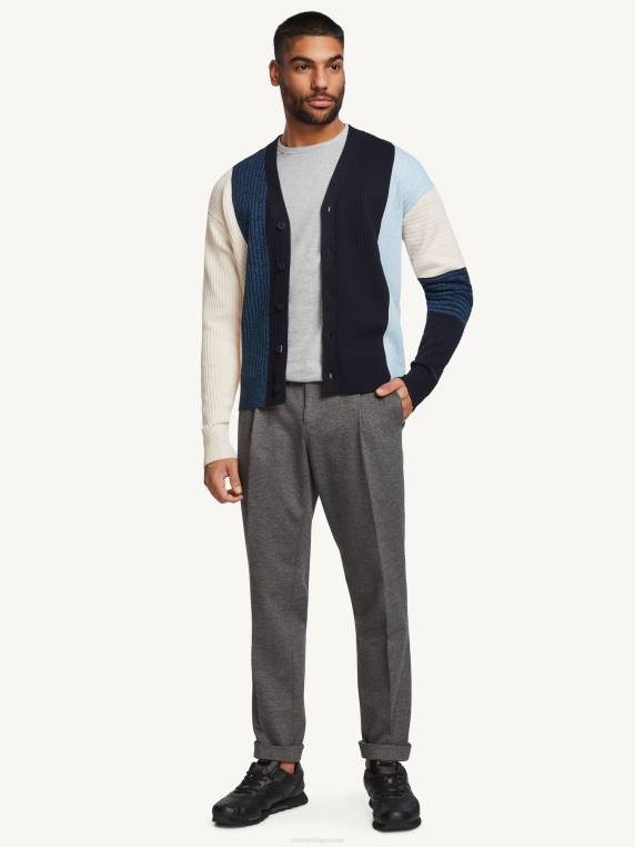 קרדיגן מובנה קולורבלוק NX20701 שמיים מדבריים Tommy Hilfiger