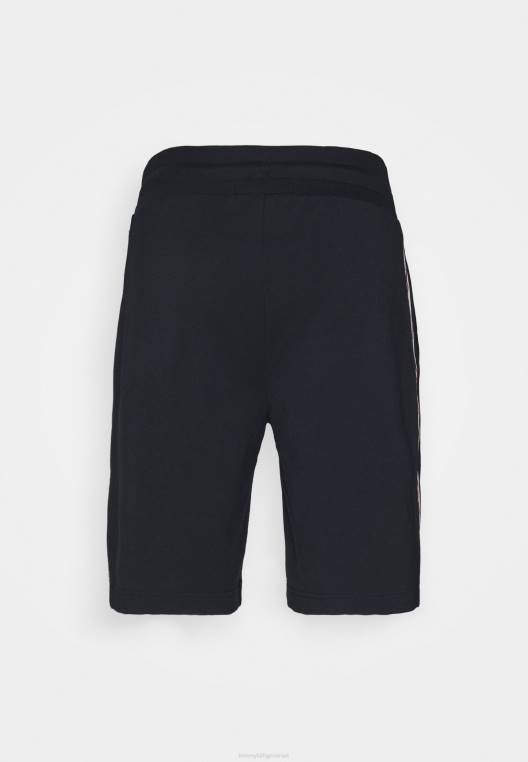 תחתוני פיג'מה קצרים במסלול טבע NX207026 כְּחוֹל Tommy Hilfiger