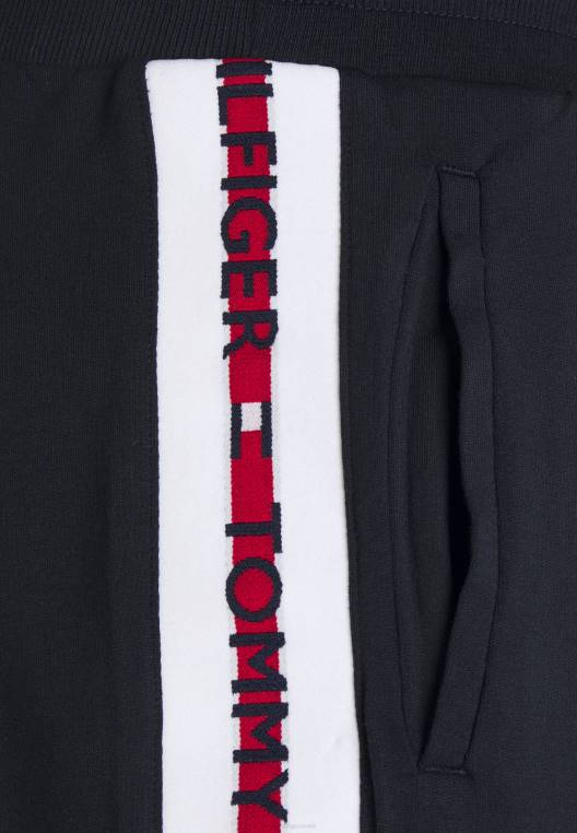 תחתוני פיג'מה קצרים במסלול טבע NX207026 כְּחוֹל Tommy Hilfiger