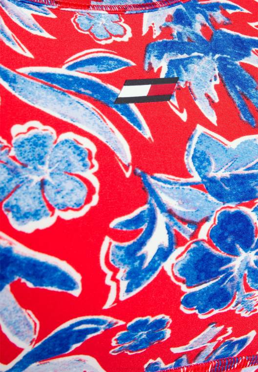 חזיית ספורט פרחונית בעוצמה בינונית תמיכה בינונית NX207028 אִי Tommy Hilfiger