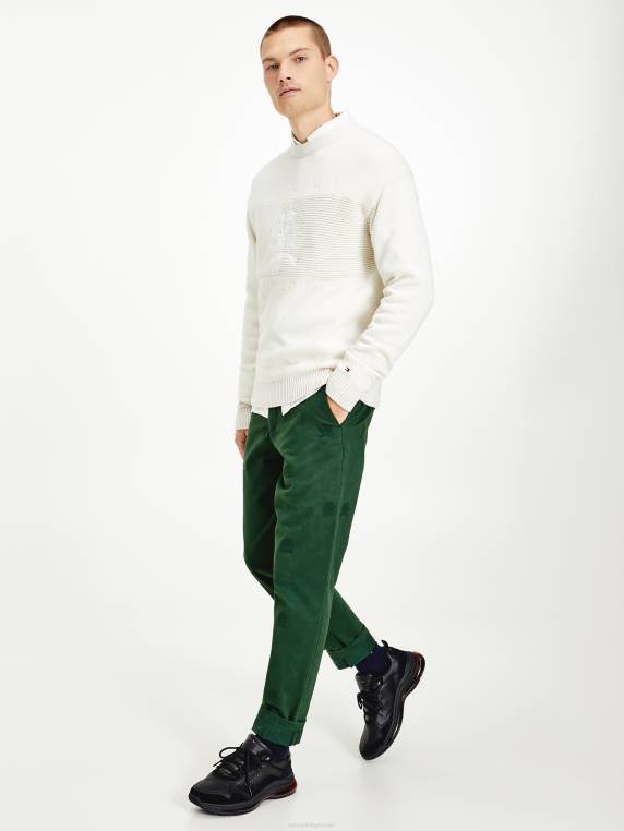 מגשר דגל סמלים גדול ממדים NX20702 שֶׁנהָב Tommy Hilfiger