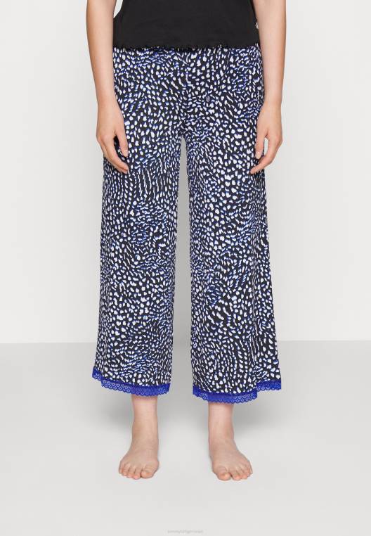 תחתוני פיג'מה בהדפס מכנסיים NX207058 כְּחוֹל Tommy Hilfiger