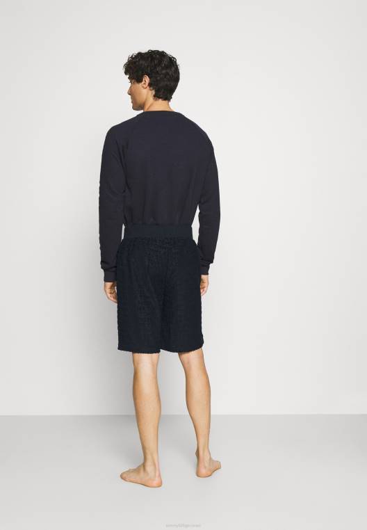 רצועת מגבות רטרו תחתוני פיג'מה קצרים NX207065 שמיים מדבריים Tommy Hilfiger