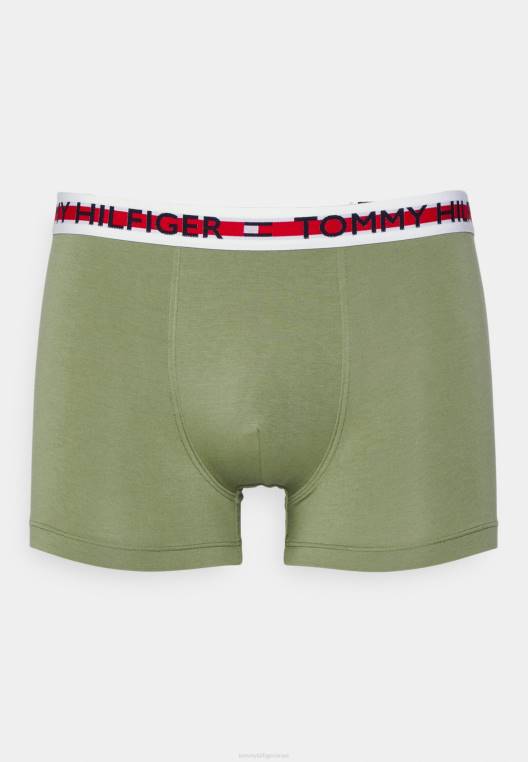 מכנסי תא המטען NX207084 ירוק נקי Tommy Hilfiger