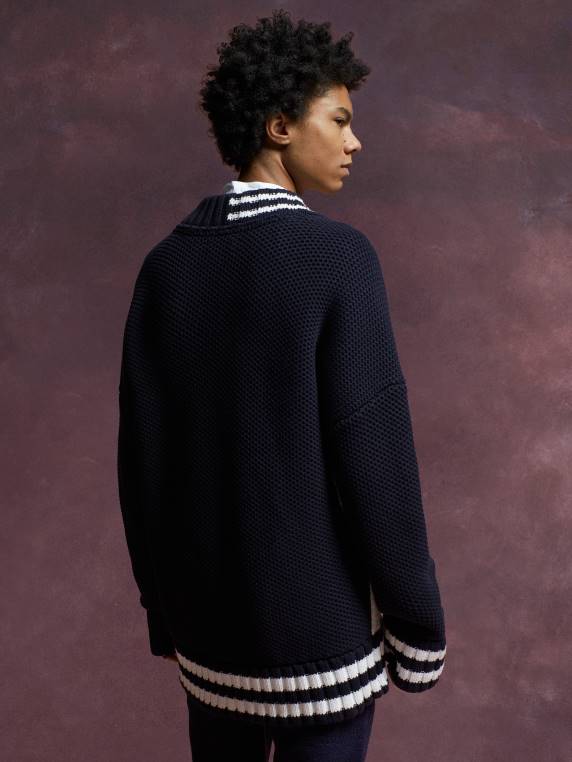 סמל דגל אוסף מגשר קריקט סרוג NX20710 שמיים מדבריים Tommy Hilfiger