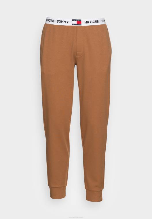 מכנסיים תחתוני פיג'מה NX207134 חאקי מדברי Tommy Hilfiger