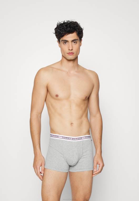 מכנסי תא המטען NX207144 אברש אפור בהיר Tommy Hilfiger