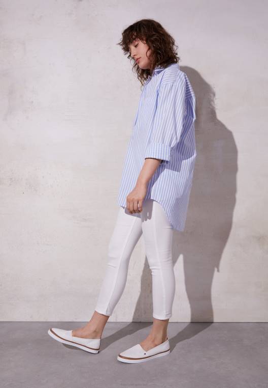 נעלי קשה אייקוניות NX207195 לבן Tommy Hilfiger