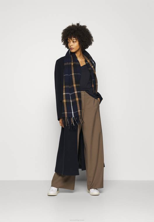 חלק עליון קלאסי עם שרוולים ארוכים NX207210 כְּחוֹל Tommy Hilfiger