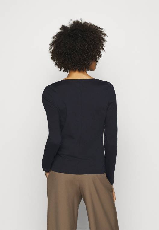 חלק עליון קלאסי עם שרוולים ארוכים NX207210 כְּחוֹל Tommy Hilfiger