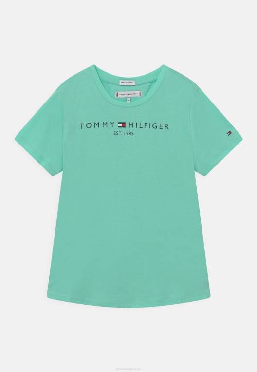 חולצת טריקו חיונית בהדפס טי NX207213 לגונה צלולה Tommy Hilfiger