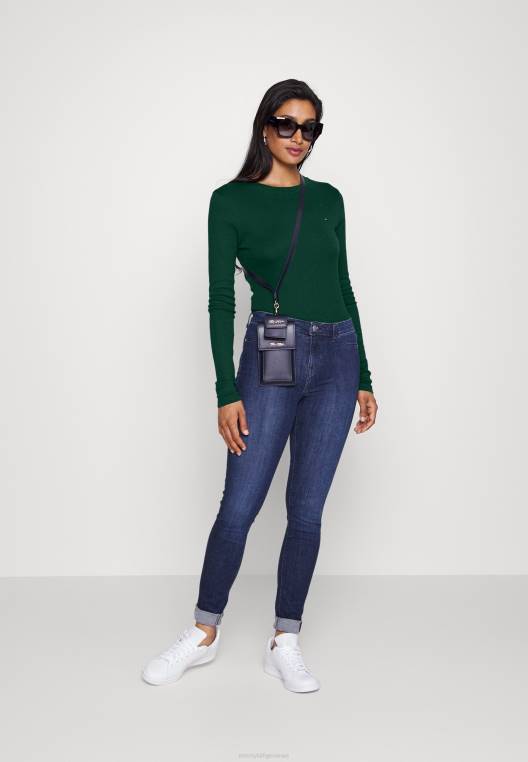 חלק עליון חדש ונעים עם שרוולים ארוכים NX207231 צַיָד Tommy Hilfiger