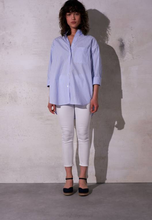 טריזי טריז באמצע טריז אצבע סגורה בסיסית NX207243 שמיים מדבריים Tommy Hilfiger