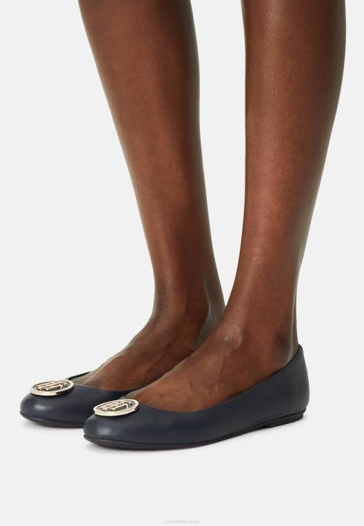 משאבות בלט שטוחות חיוניות NX207249 שמיים מדבריים Tommy Hilfiger