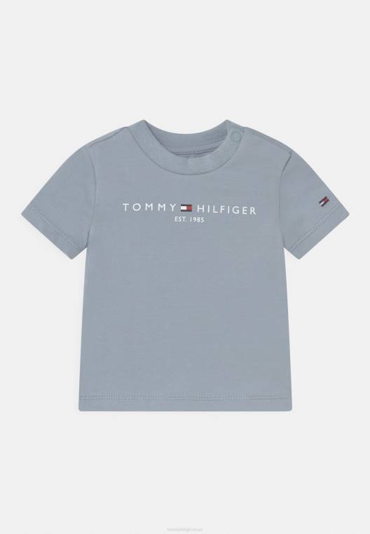 חולצת טריקו בהדפס יוניסקס חיוני לתינוק NX207250 מְעוּנָן Tommy Hilfiger